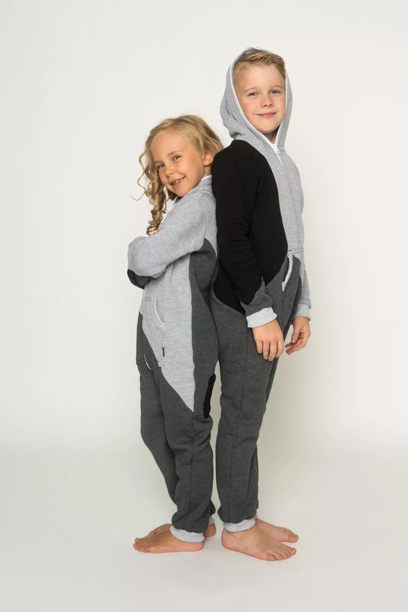 Sofa Killer trispalvis vaikiškas kombinezonas Grey