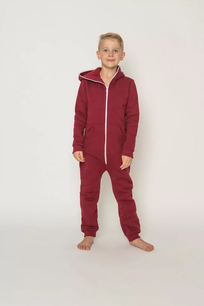 Sofa Killer bordo spalvos vaikiškas kombinezonas