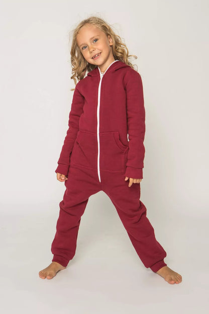 Sofa Killer bordo spalvos vaikiškas kombinezonas