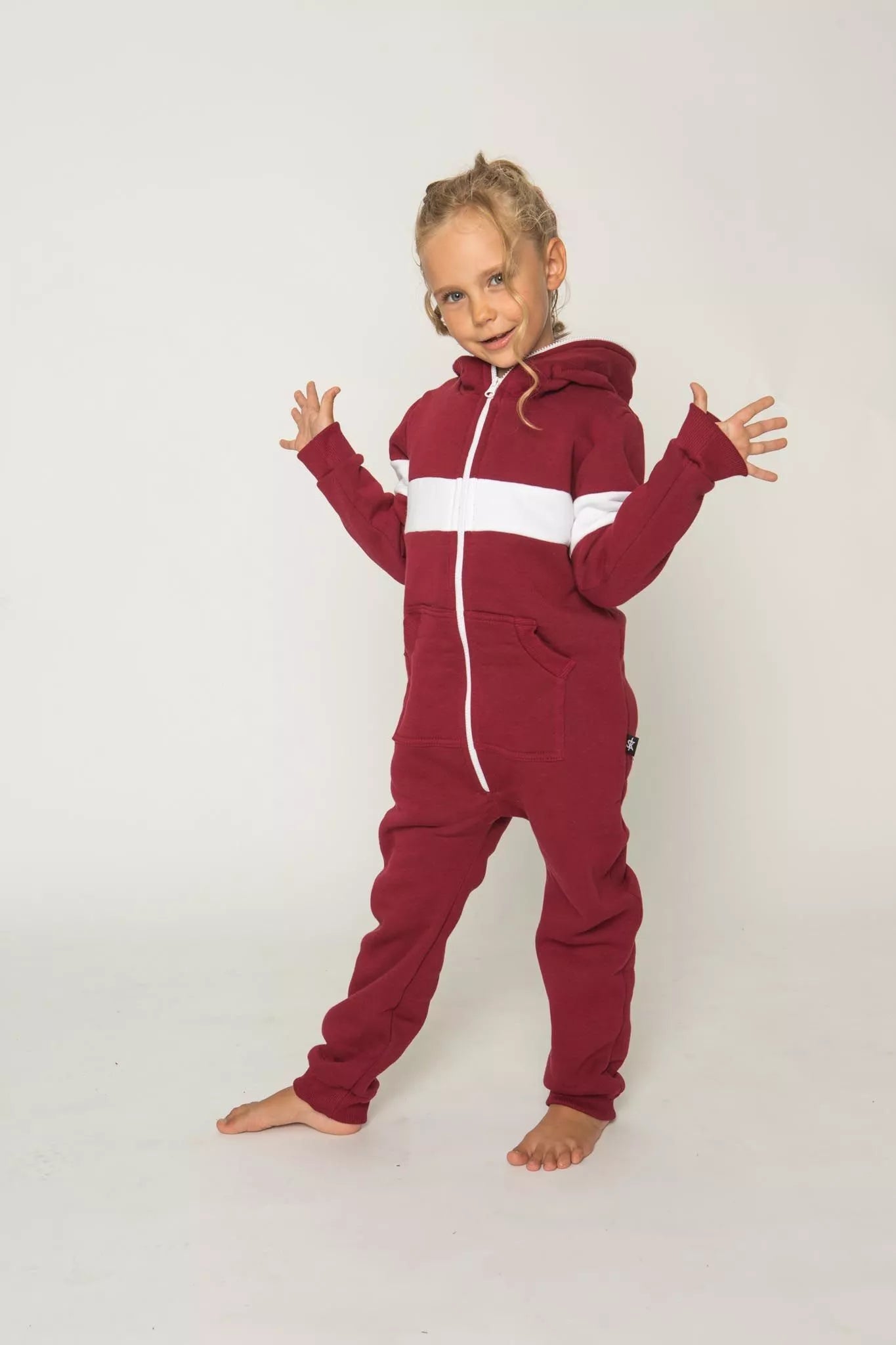 Sofa Killer bordo spalvos vaikiškas kombinezonas Riga