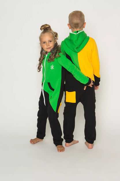 Sofa Killer trispalvis vaikiškas kombinezonas Jamaica