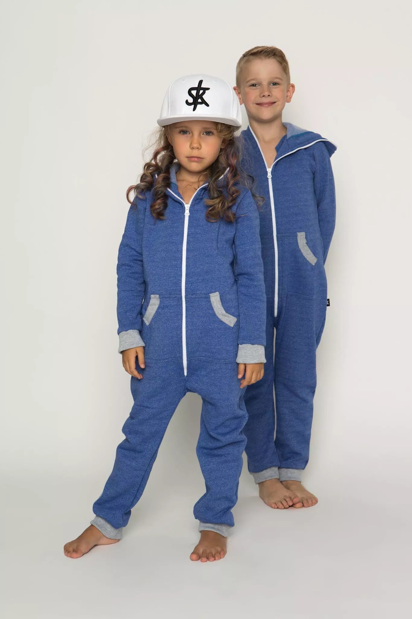 Sofa Killer džinso spalvos vaikiškas kombinezonas