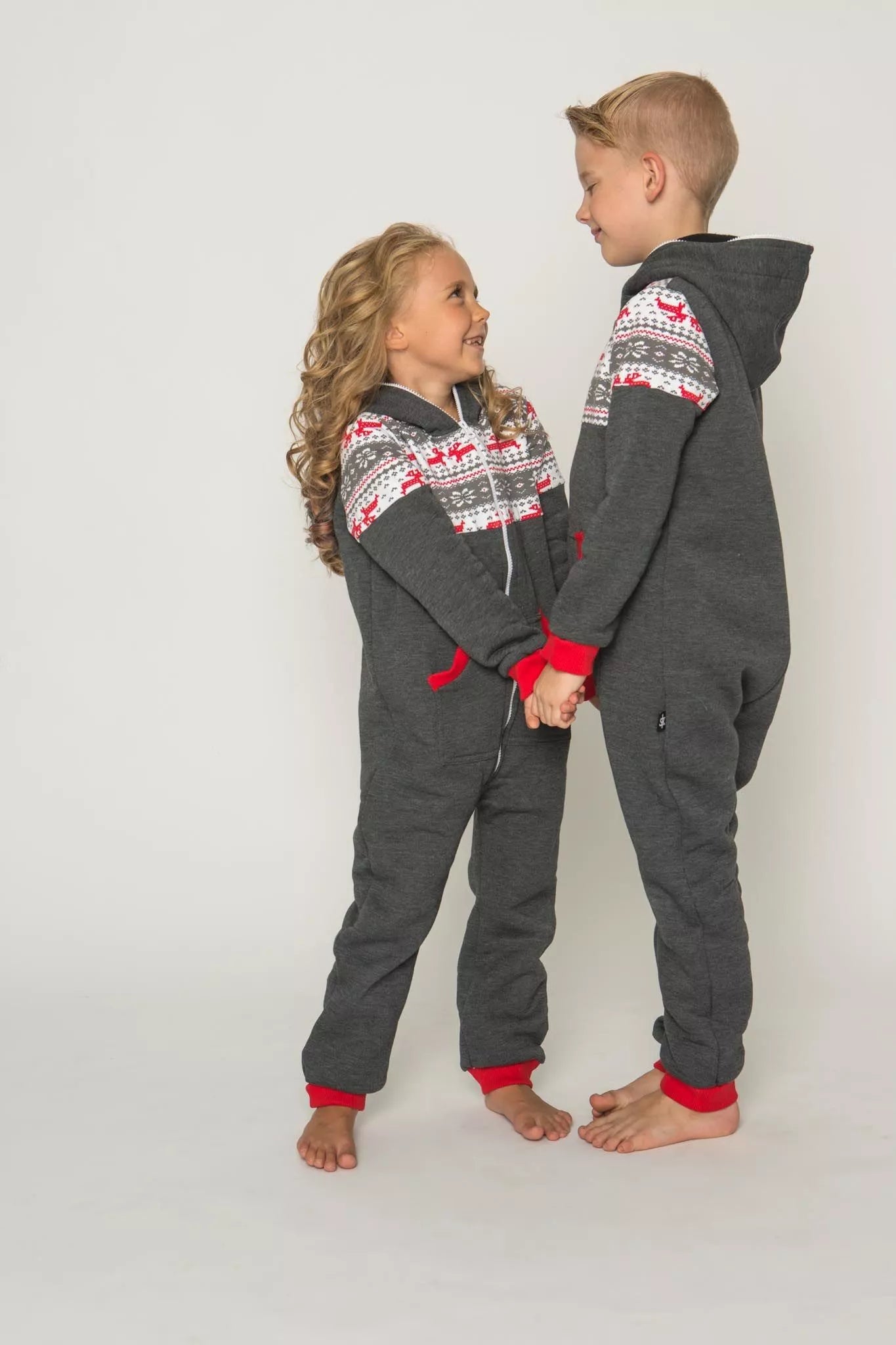 Sofa Killer grafito spalvos vaikiškas kombinezonas Nordic