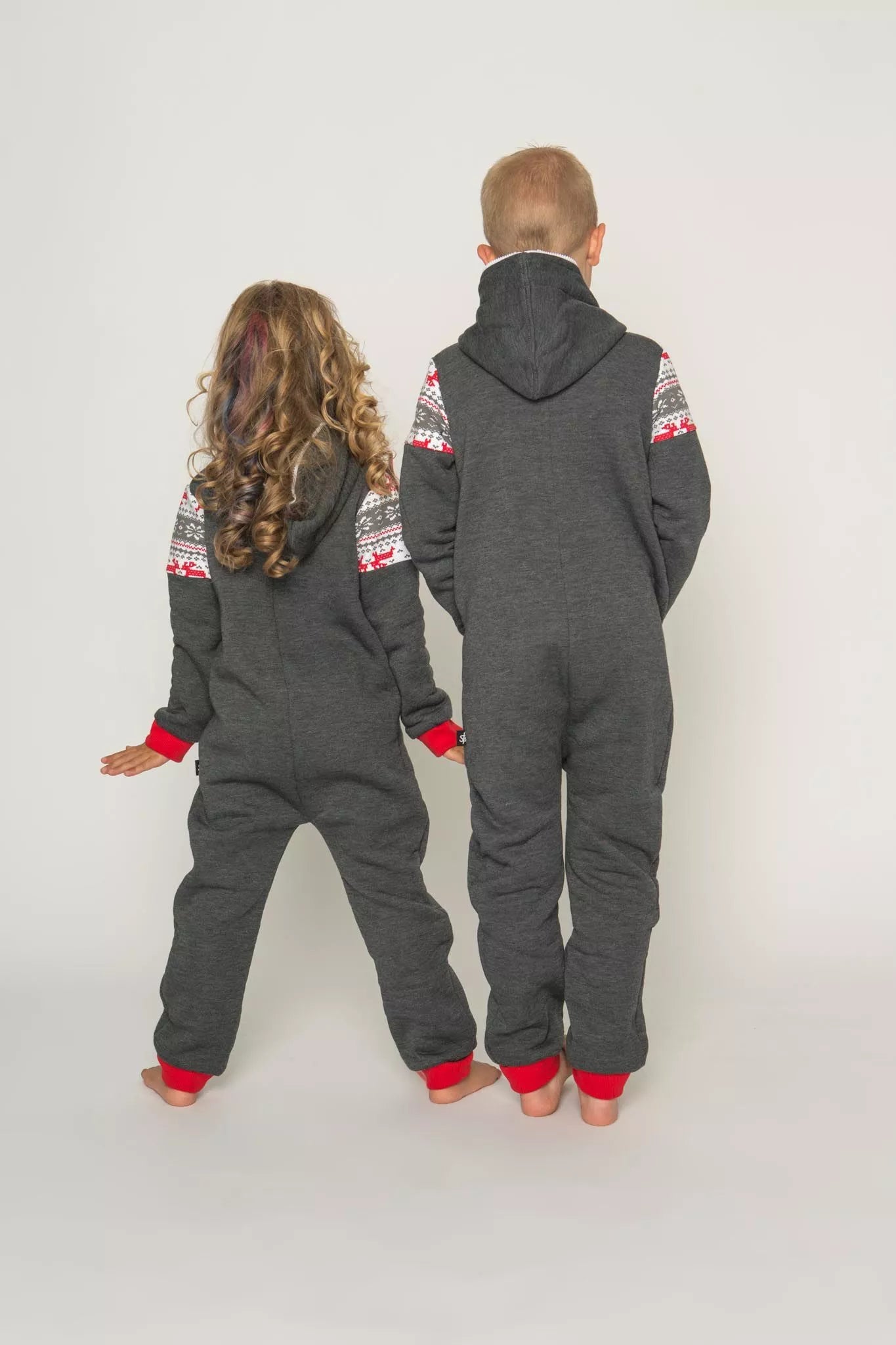 Sofa Killer grafito spalvos vaikiškas kombinezonas Nordic