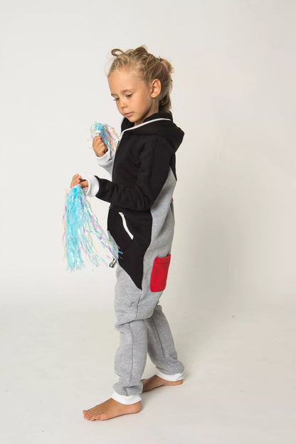 Sofa Killer trispalvis vaikiškas kombinezonas Racing