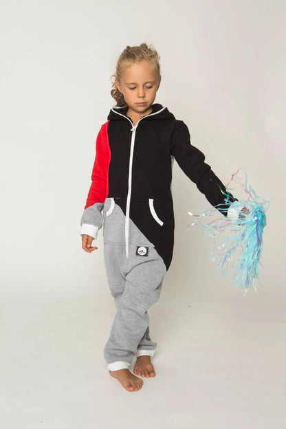 Sofa Killer trispalvis vaikiškas kombinezonas Racing