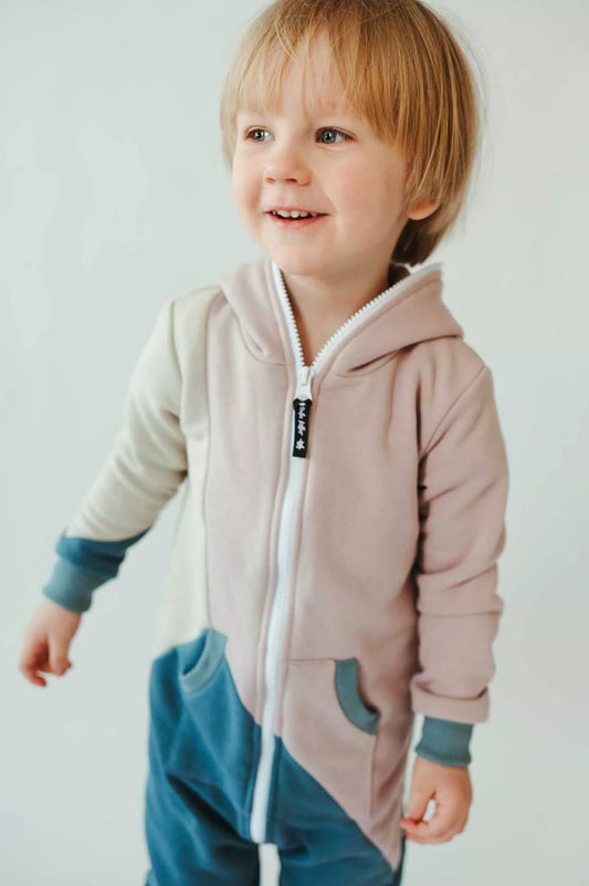 Sofa Killer trispalvis vaikiškas kombinezonas Lagoon