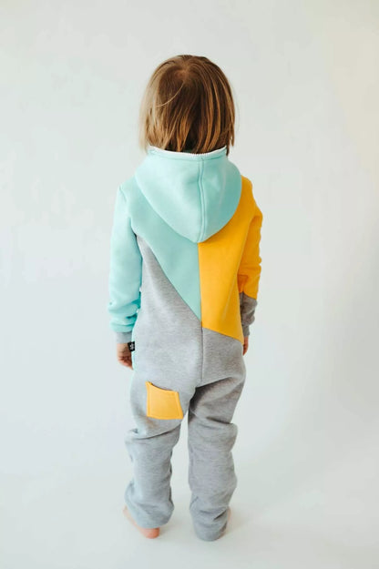 Sofa Killer trispalvis vaikiškas kombinezonas Mint