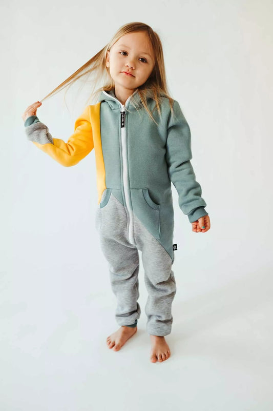 Sofa Killer trispalvis vaikiškas kombinezonas Sunset