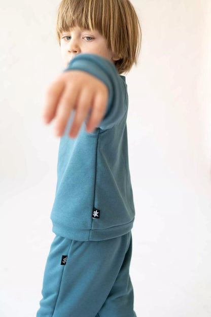 Sofa Killer mėlynas vaikiškas džemperis Blue Stone