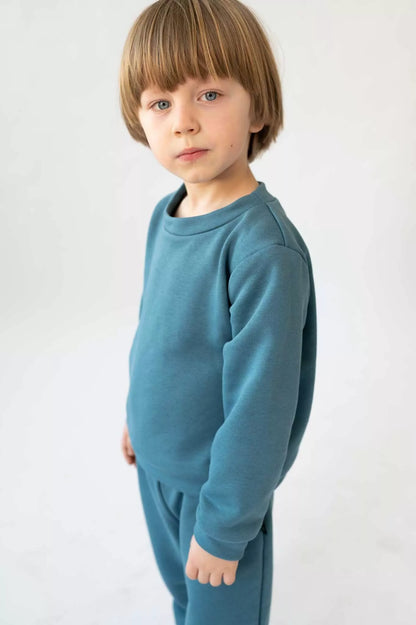 Sofa Killer mėlynas vaikiškas džemperis Blue Stone