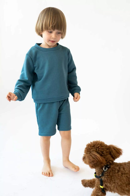 Sofa Killer mėlynas vaikiškas džemperis Blue Stone