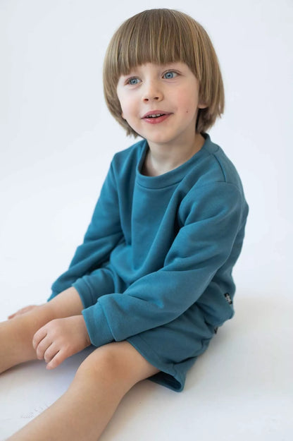 Sofa Killer mėlynas vaikiškas džemperis Blue Stone