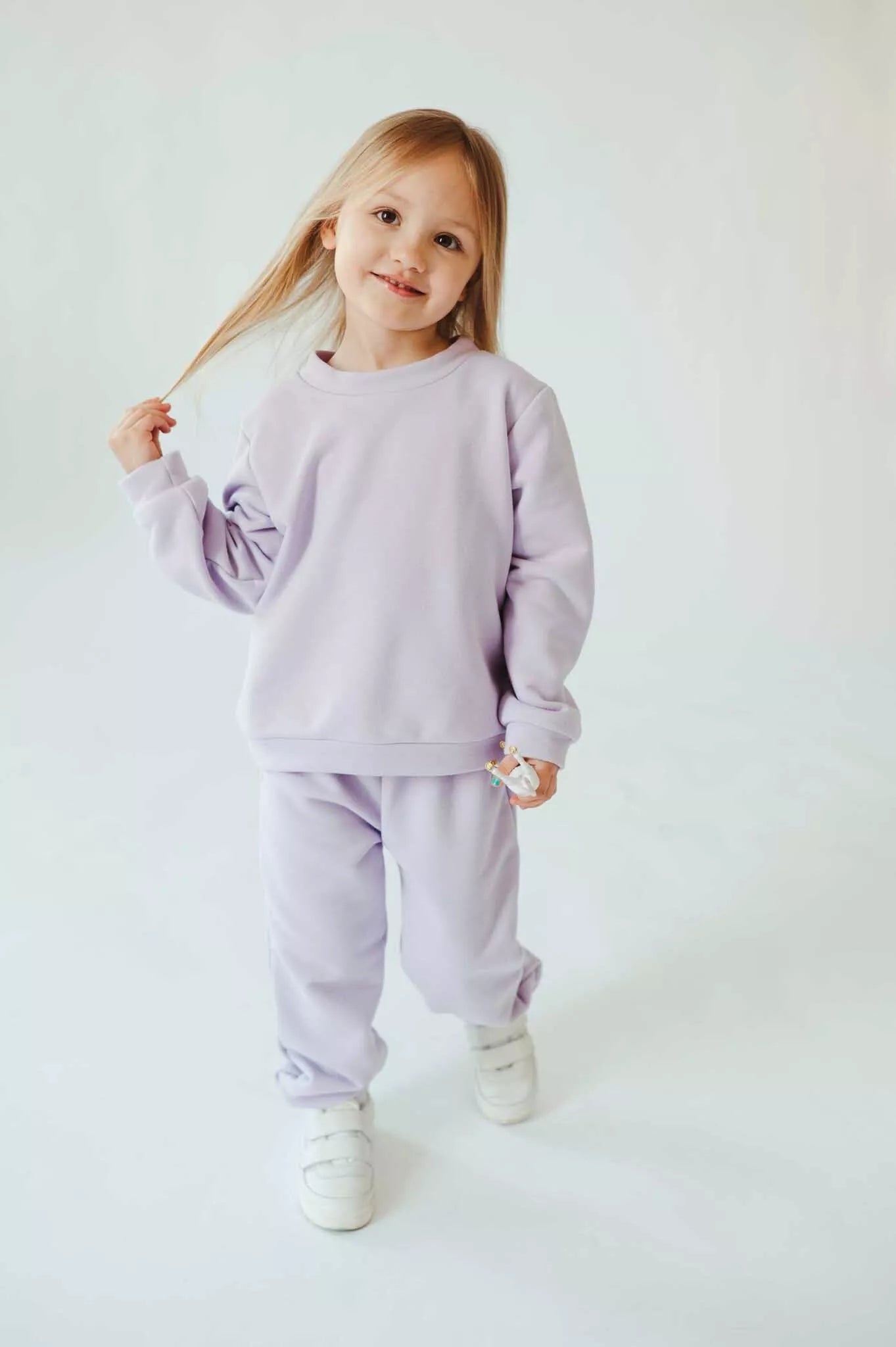 Sofa Killer šviesiai violetines spalvos vaikiškos kelnės Medusa