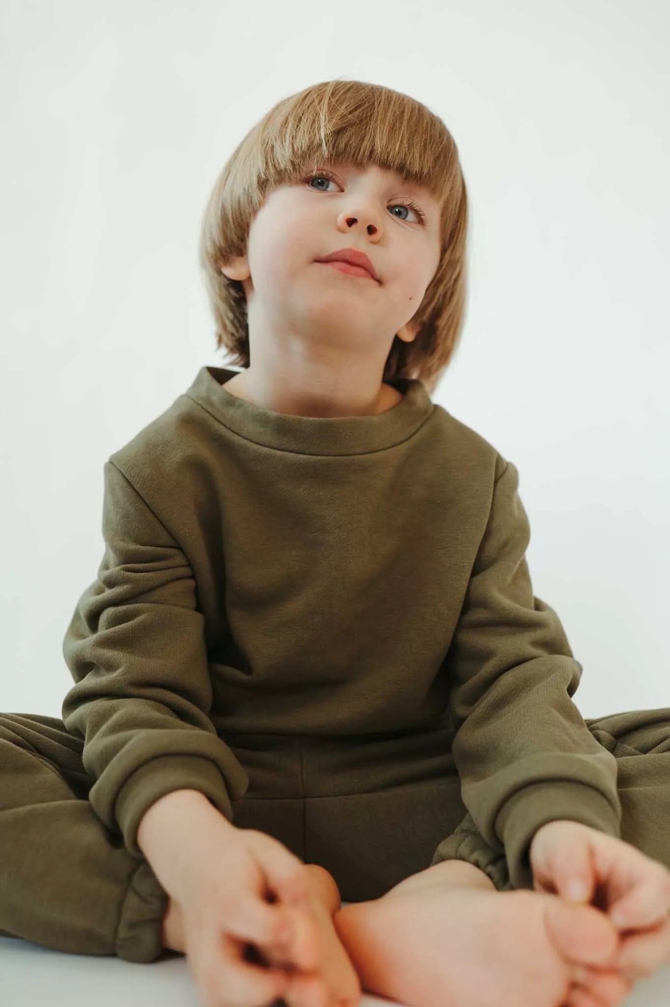 Sofa Killer vaikiškas džemperis Olive