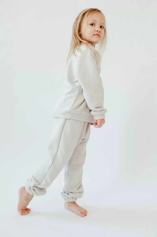 Sofa Killer balto smėlio spalvos vaikiškos kelnės White Sand