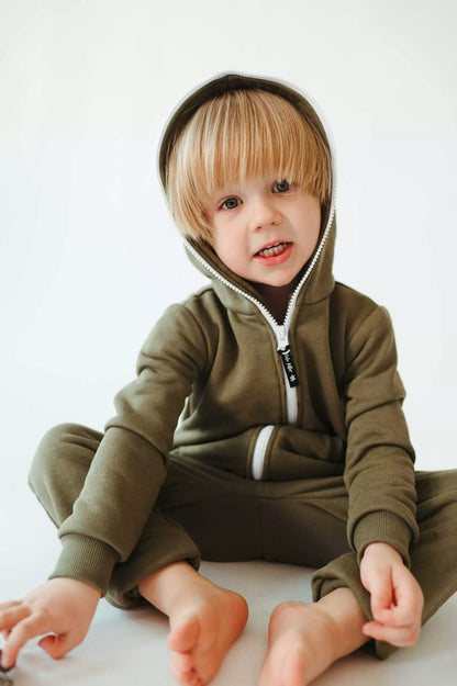 Sofa Killer  vaikiškas kombinezonas Olive